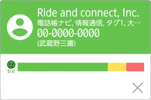 電話帳ナビ android App screenshot 2